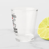 あなたはラムを飲むと時間が経つ ショットグラス (右)