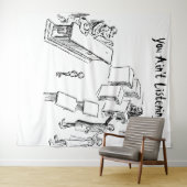 あなたはリスニングタペストリーじゃない タペストリー (インサイチュ(横))