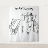 あなたはリスニングタペストリーじゃない タペストリー (正面)