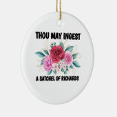 あなたはリチャードの悪魔を食べるかもしれない セラミックオーナメント (右)