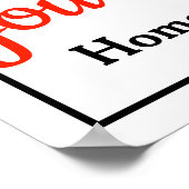 あなたはリラックスのホームポスター ポスター (角)