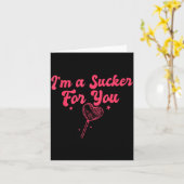 あなたはロマンチックなバレンタインのカップルMに弱い カード (黄色い花)