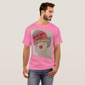 あなたは一人じゃない！ピンクのTシャツ Tシャツ (正面フル)