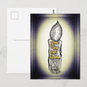 あなたは一人じゃない ローソクを愛する友情の名言 ポストカード (正面/裏面)