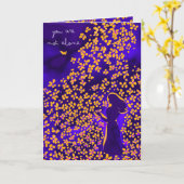 あなたは一人ではない - 信仰のカード カード (黄色い花)