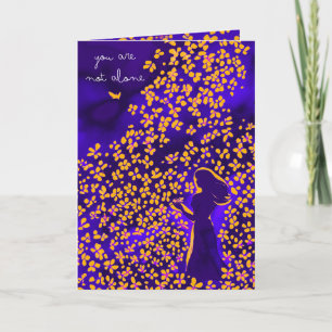 「あなたは一人ではない - 信仰のカード」 カード