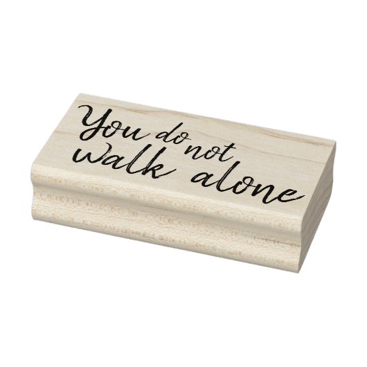 あなたは一人で歩かない ラバースタンプ (スタンプ)