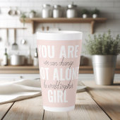 あなたは一人の女の子の動機前向き引用文ではない カフェラテマグ