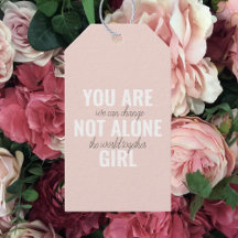 あなたは一人の女の子の動機前向き引用文ではない