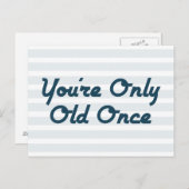 あなたは一度だけ古い ポストカード (正面/裏面)