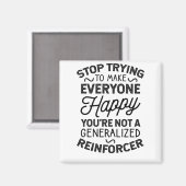 あなたは一般化した補強剤ではない マグネット (正面/裏面)