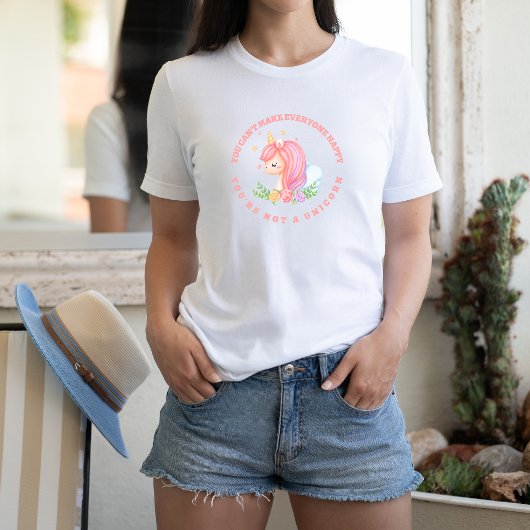 あなたは一角獣ではない Tシャツ