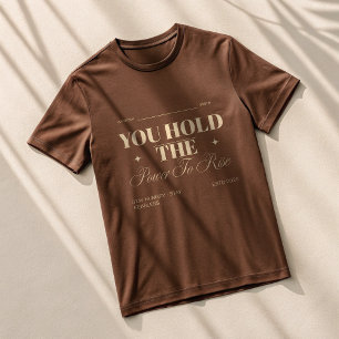 あなたは上昇する力を持っている 凶暴なモチベーションA Tシャツ
