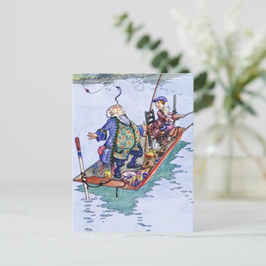 あなたは不思議の国のアリスからやってきた年老いた父ウィリアム ポストカード (スタンド正面)