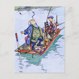 あなたは不思議の国のアリスからやってきた年老いた父ウィリアム ポストカード