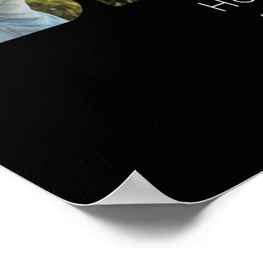 あなたは世界のパパの写真コラージュのポスター ポスター (角)