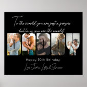 あなたは世界のパパの写真コラージュのポスター ポスター (正面)