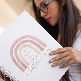 あなたは世界をより良い場所のプランナー プランナー手帳