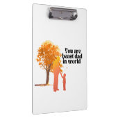 あなたは世界最高ののパパ – 心のこもったTypo クリップボード (右)