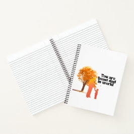 あなたは世界最高ののパパ – 心のこもったTypo ノートブック