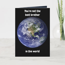 あなたは世界最高のの兄弟ではない。カード カード