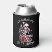 あなたは中で死んだがクリスマスのスケレット 缶クーラー (缶正面)