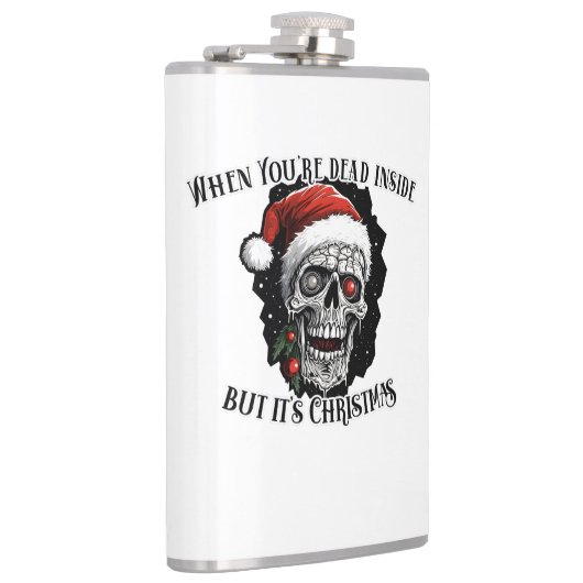 あなたは中に死んだがクリスマスだ フラスク (右)