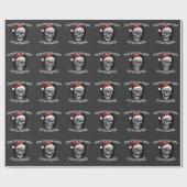 あなたは中に死んだがクリスマスだ ラッピングペーパー (フラット)