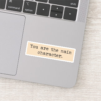 あなたは主なキャラクターダークアカデミズム美学 シール