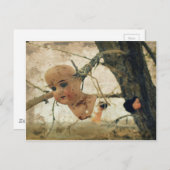 あなたは人形と一緒に過遊ごせない! ポストカード (正面/裏面)