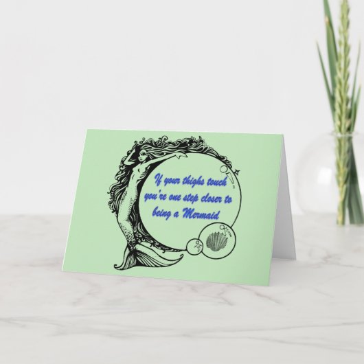 あなたは人魚 カード (正面)