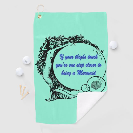 あなたは人魚 ゴルフタオル (インサイチュ)