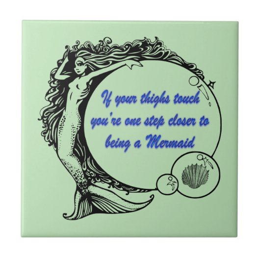 あなたは人魚 タイル (正面)