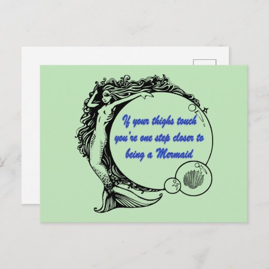 あなたは人魚 ポストカード (正面/裏面)