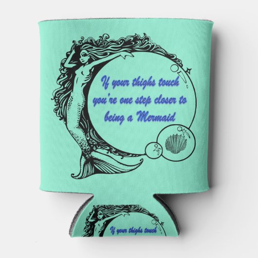 あなたは人魚 缶クーラー (正面)