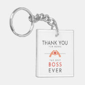 あなたは今まで最高のもボスだ キーホルダー (正面左)