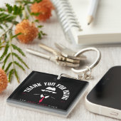 あなたは今まで最高のもボスだ キーホルダー (正面右)