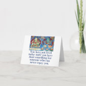 あなたは今日は生きていない – 思いやりの引用文 カード (正面)