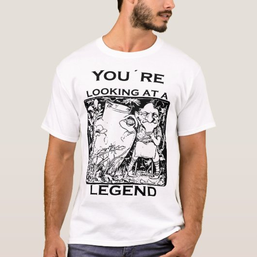 あなたは伝説を見ている 聖パトリックの日 Tシャツ (正面)