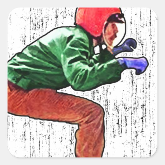 あなたは何に乗っているか – バイクのスタイル状態 スクエアシール (正面)