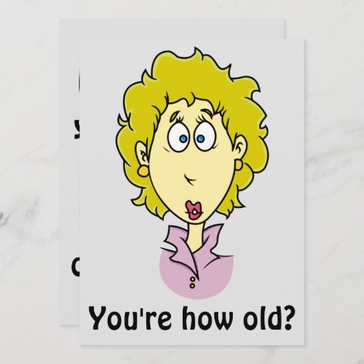あなたは何歳おもしろい? (正面/裏面)