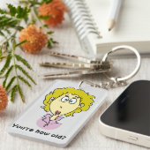 あなたは何歳おもしろい? キーホルダー (正面右)