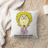 あなたは何歳おもしろい? クッション (ブランケット)