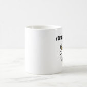 あなたは何歳?!おもしろい犬誕生日マグス コーヒーマグカップ (中央)