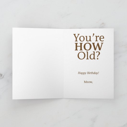 あなたは何歳？ カード (内部)