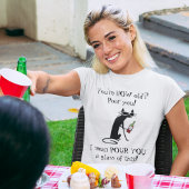 あなたは何歳？ポーユーパニーワイン引用文 Tシャツ