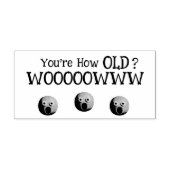 あなたは何歳？ ラバースタンプ (インプリント)