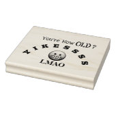 あなたは何歳？ ラバースタンプ (スタンプ)