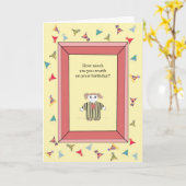 あなたは価格なし – 誕生日 カード (黄色い花)