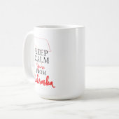 あなたは保ネブラスカ州からの冷静さ コーヒーマグカップ (正面左)
